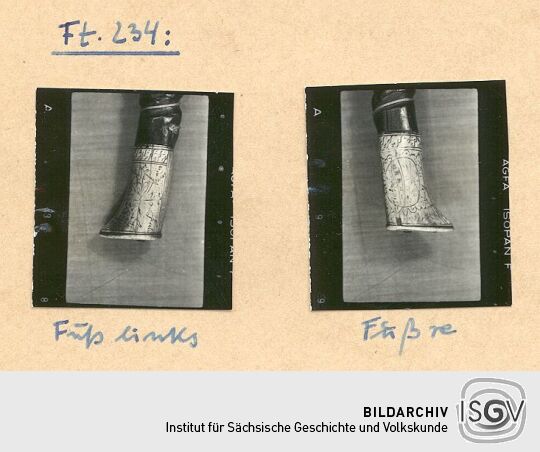 Barte aus dem Bergbaumuseum Freiberg