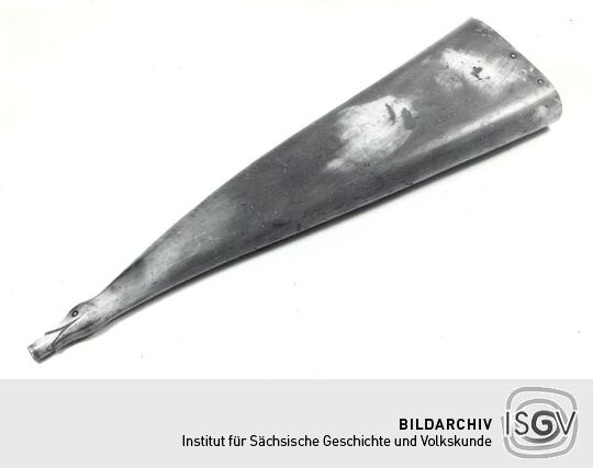 Pulverhorn aus dem Heimatmuseum Lommatzsch