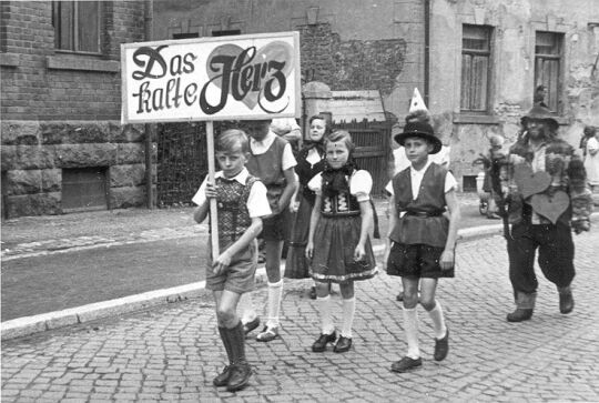 Festzug der Schrebergärtner in Schneeberg-Neustädtel