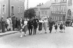 Bild: Festzug der Schrebergärtner in Schneeberg-Neustädtel