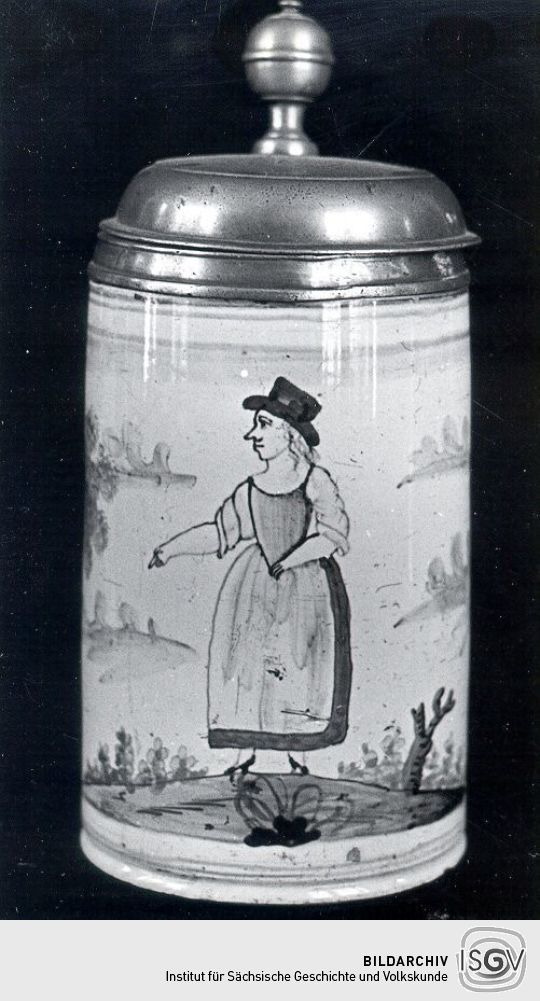 Fayencekrug aus Havelberg