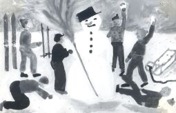 Bild: Hinterglasbild