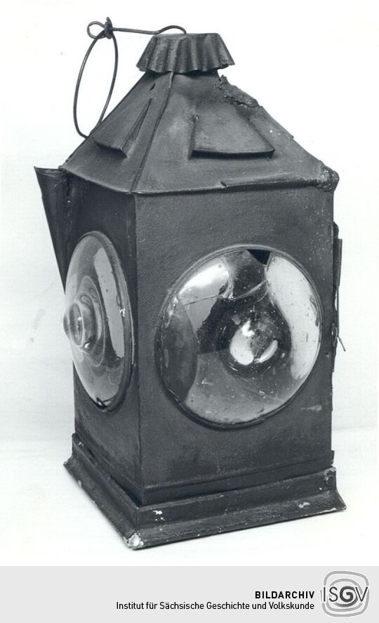 Butzenlaterne des Nachtwächters aus Alt-Meerane