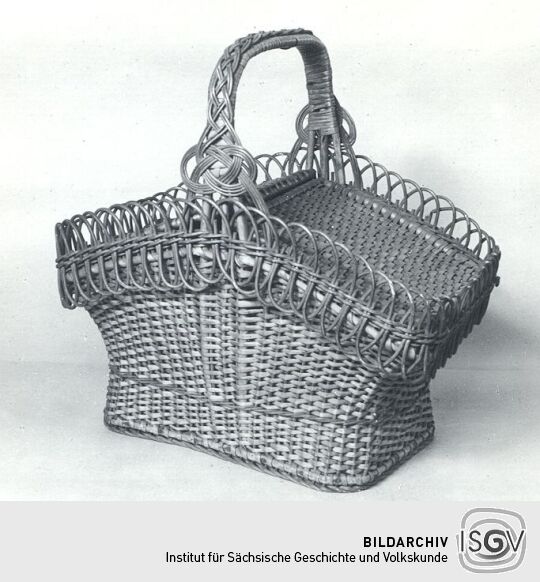 Einkaufskorb aus dem 19. Jahrhundert