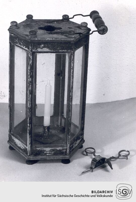 Hauslaterne und Lichtputze