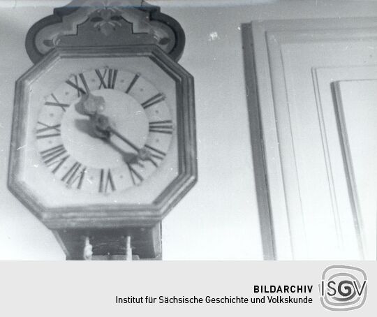 Wanduhr in Zittau