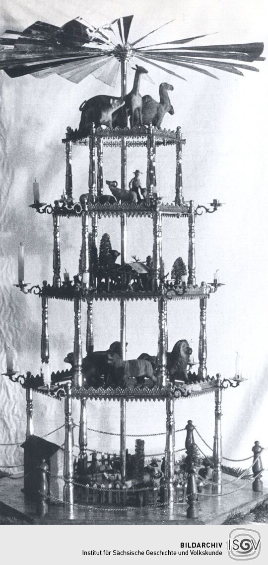 Messingpyramide in Markneukirchen