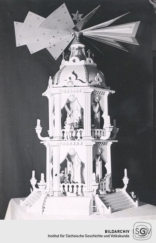 Weihnachtspyramide aus Stollberg