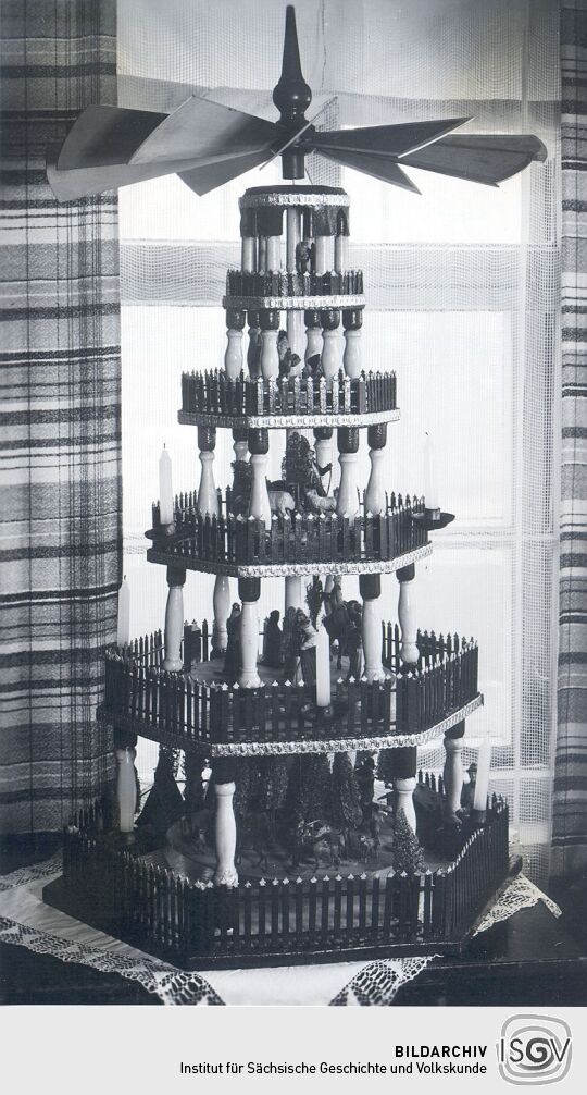 Erzgebirgische Pyramide in Schlettau