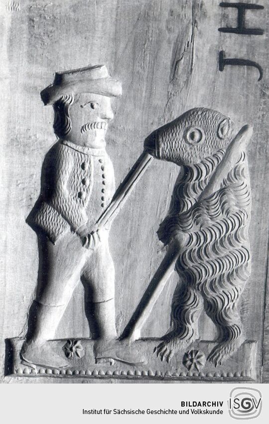 Pfefferkuchenmodel im Heimatmuseum Sebnitz