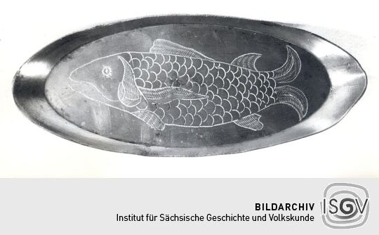 Fischschüssel im Museum Grimma-Hohnstädt