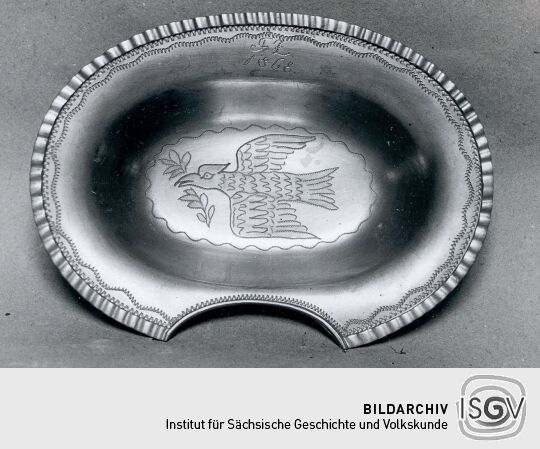 Barbierschale im Museum Schneeberg