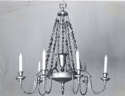 Bild: Leuchter im Heimatmuseum Schneeberg