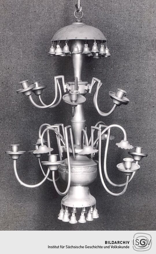 Spinne aus Zinn im Erzgebirgsmuseum Annaberg