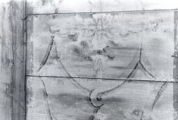 Holzbalkendecke in Eckartsberg, Detail