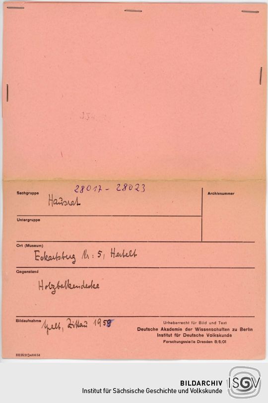 Bildkarte 028017 - 028023