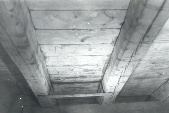 Holzbalkendecke in Eckartsberg