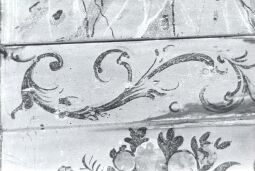 Bild: Holzbalkendecke in Eckartsberg, Detail