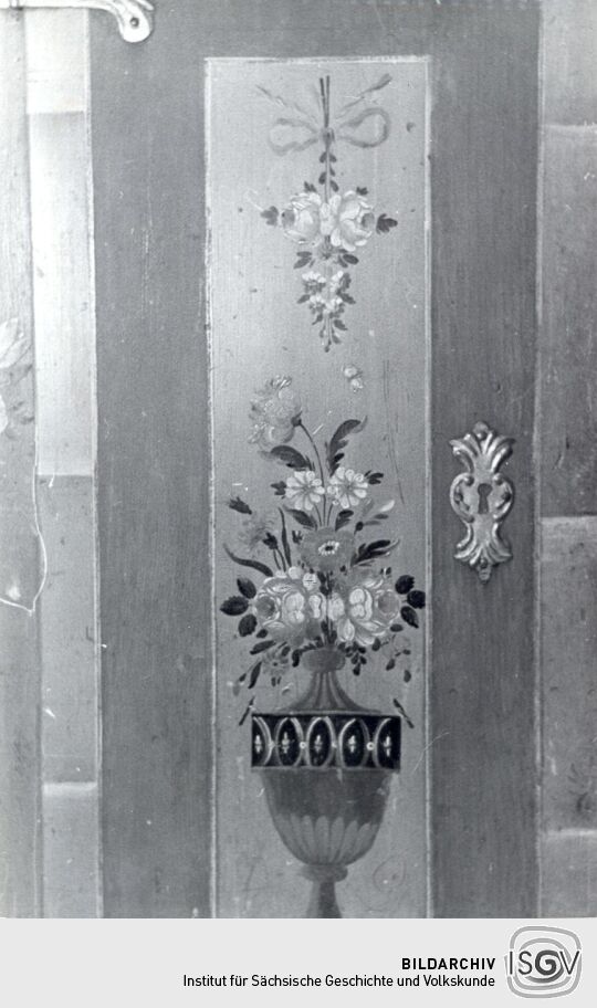 Schrank in Eckartsberg, Detail