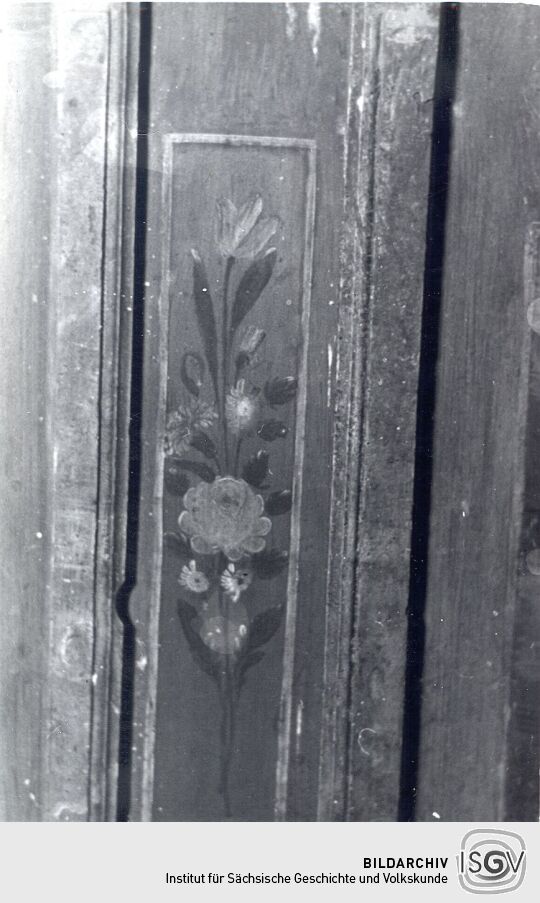 Schrank in Eckartsberg, Detail