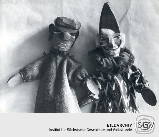 Handpuppen aus Seiffen