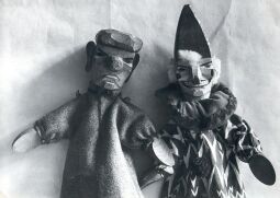 Bild: Handpuppen aus Seiffen