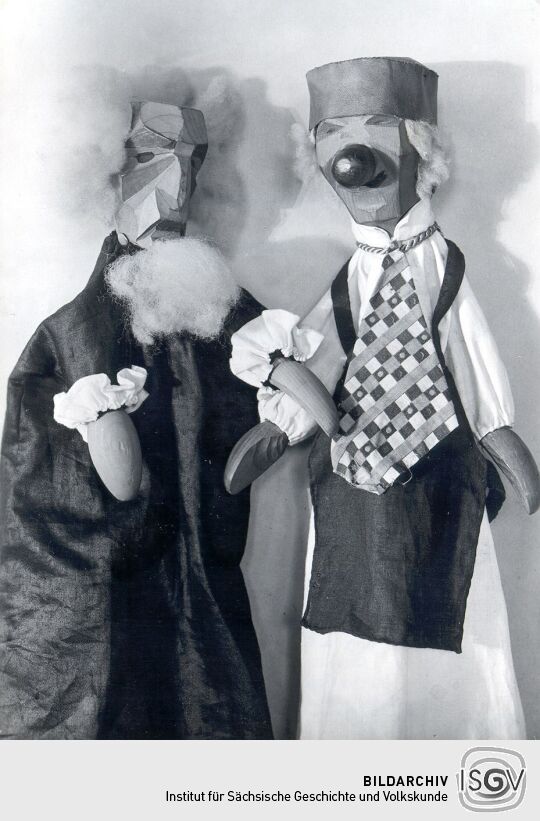 Handpuppen aus Seiffen