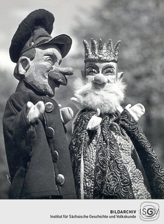 Handpuppen aus Hohnstein