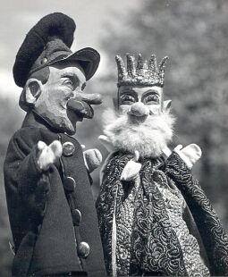 Bild: Handpuppen aus Hohnstein