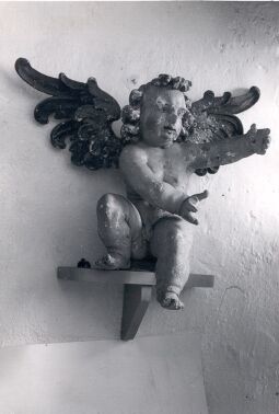 Bild: Engel als Teil einer Orgelverkleidung im Heimatmuseum Rochlitz