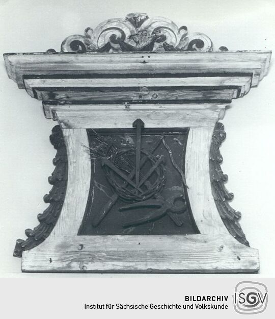 Altaroberteil aus dem Heimatmuseum Frauenstein