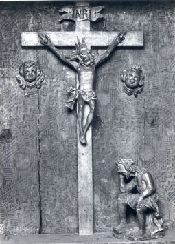 Bild: Inneres eines Andachtskastens im Museum von Grimma