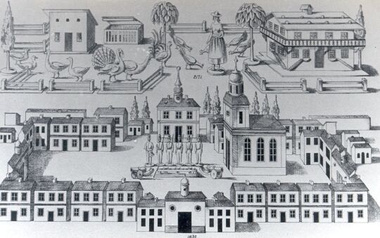 Blatt eines Spielzeugmusterbuches aus Waldkirchen