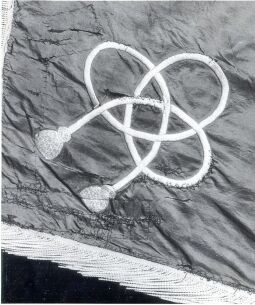 Bild: Zunftfahne der Posamentierer