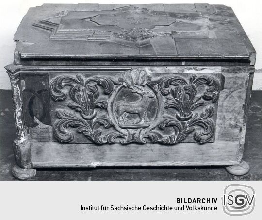 Innungstruhe der Sebnitzer Weber