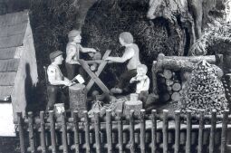 Bild: Teil des Neustädtler Weihnachtsberges