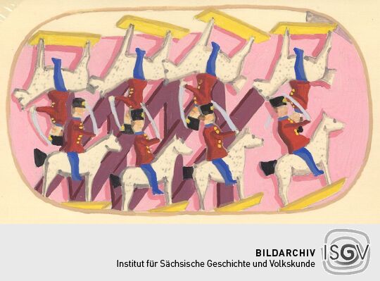 Detail aus einem Spielzeugmusterbuch