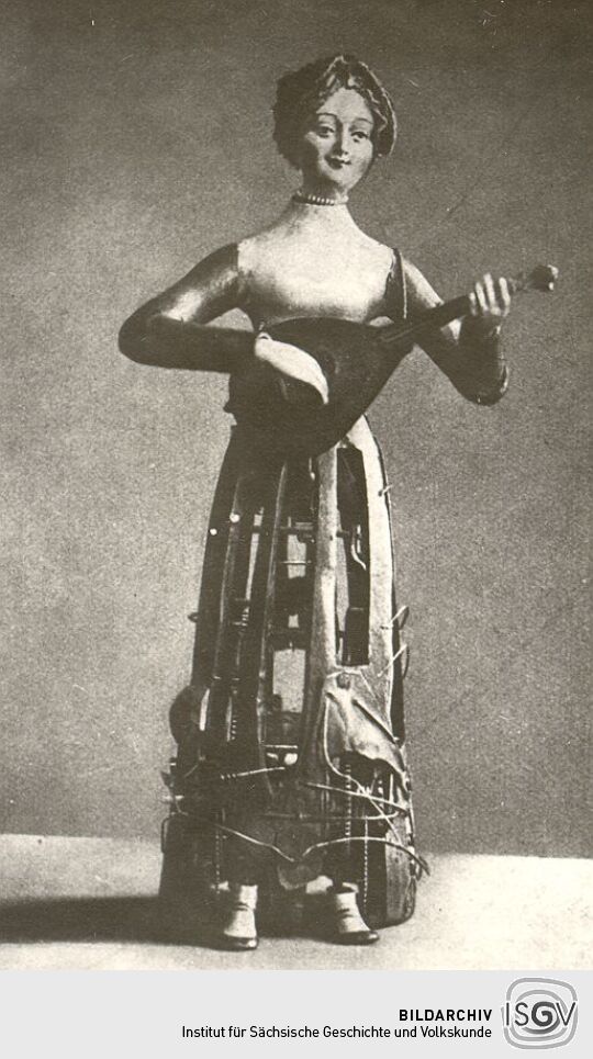 Unbekleidete Automatenfigur