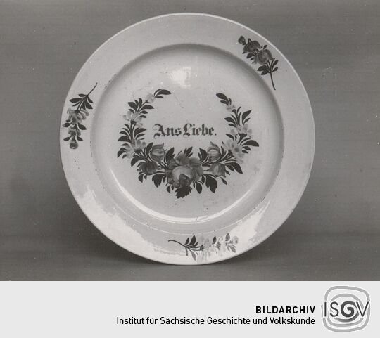 Teller aus Pulsnitz