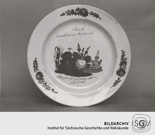 Teller aus Pulsnitz