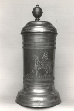 Bild: Bierkrug aus Zinn