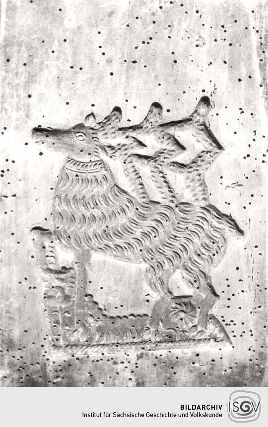 Pfefferkuchenform aus dem Stadtmuseum Großenhain