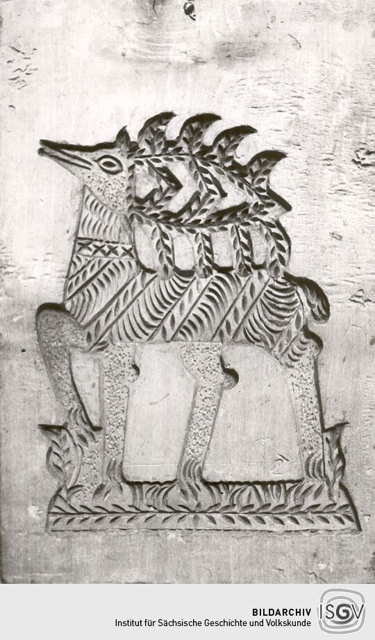 Pfefferkuchenform aus dem Stadtmuseum Großenhain