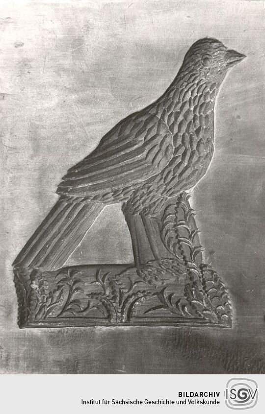 Backform oder Model in Vogelform