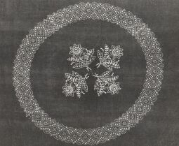 Bild: Blaudruckdecke aus Plauen