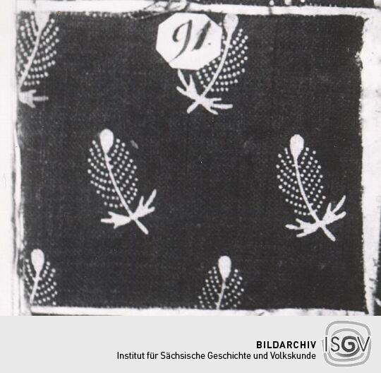 Blaudruckmuster aus Grimma