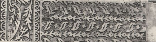 Druckstock aus Crimmitschau