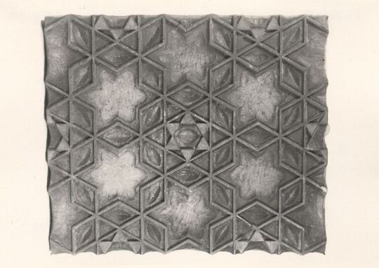 Blaudruckmodel aus Nossen