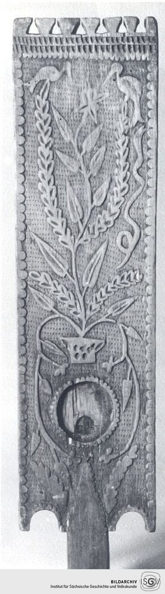 Bulgarischer Spinnrocken