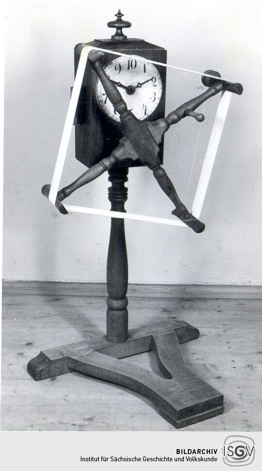 Garnweife mit Zählwerk